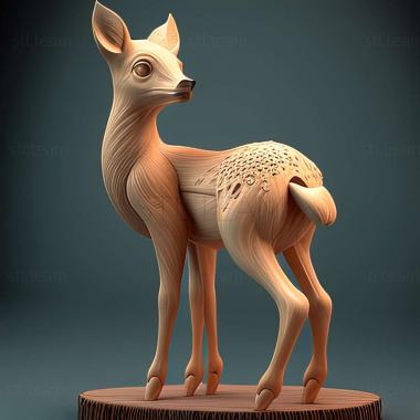 3D model Bambi (STL)